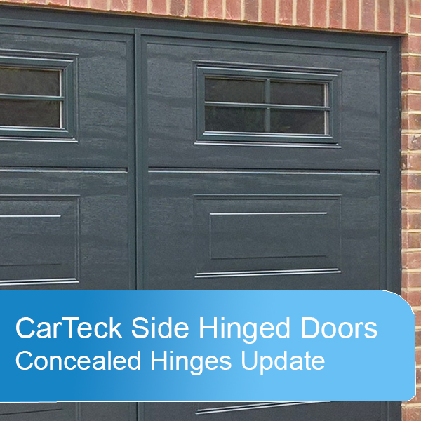 Concealed Hinges Update- CarTeck Side Hinged Garage Doors!